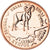 Chipre, Fantasy euro patterns, 2 Euro Cent, 2003, EF(40-45), Cobre