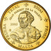 Malta, 20 Euro Cent, 2003, unofficial private coin, UNZ+, Messing