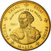 Malta, 10 Euro Cent, 2003, unofficial private coin, MS(64), Brass
