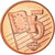 Malta, 5 Euro Cent, 2003, unofficial private coin, MS(64), Cobre