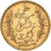 Moeda, Tunísia, Ali Bey, 20 Francs, 1892 / AH 1310, Paris, EF(40-45), Dourado