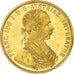 Moeda, Áustria, Franz Joseph I, 4 Ducat, 1915, Vienne, Nova cunhagem oficial