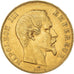 Moeda, França, Napoleon III, 50 Francs, 1857, Paris, EF(40-45), Dourado