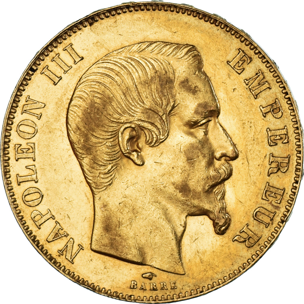 Monnaie, France, Napoleon III, 50 Francs, 1857, Paris, TTB, Or, Gadoury:1111