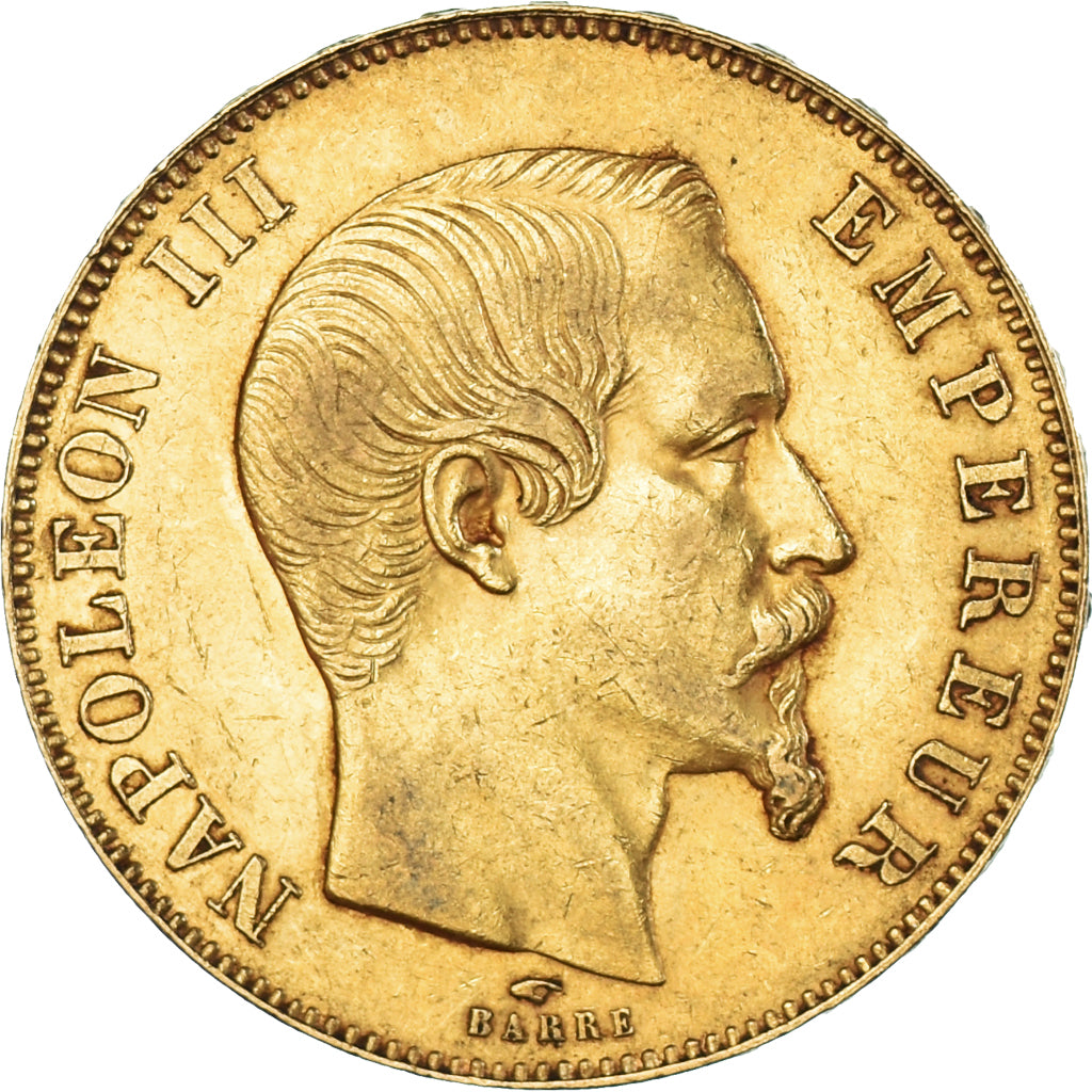 Monnaie, France, Napoleon III, 50 Francs, 1857, Paris, TTB+, Or, Gadoury:1111