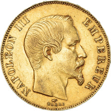Monnaie, France, Napoleon III, 50 Francs, 1857, Paris, TTB+, Or, Gadoury:1111