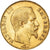 Moneda, Francia, Napoleon III, 50 Francs, 1857, Paris, MBC+, Oro, KM:785.1