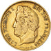 Munten, Frankrijk, Louis-Philippe, 40 Francs, 1834, Paris, FR+, Goud, KM:747.1