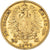 Moneda, Estados alemanes, PRUSSIA, Wilhelm I, 20 Mark, 1873, Hannover, MBC, Oro