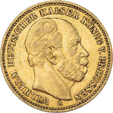 Moneta, Stati tedeschi, PRUSSIA, Wilhelm I, 20 Mark, 1883, Berlin, BB, Oro