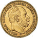 Moneta, Landy niemieckie, PRUSSIA, Wilhelm I, 20 Mark, 1887, Berlin, AU(50-53)