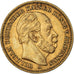Moneta, Landy niemieckie, PRUSSIA, Wilhelm I, 20 Mark, 1887, Berlin, AU(50-53)