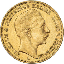 Moneta, Stati tedeschi, PRUSSIA, Wilhelm II, 20 Mark, 1895, Berlin, BB, Oro
