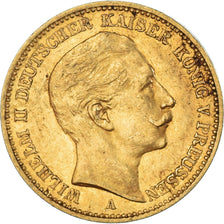 Moneta, Stati tedeschi, PRUSSIA, Wilhelm II, 20 Mark, 1898, Berlin, BB, Oro
