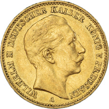 Moneta, Stati tedeschi, PRUSSIA, Wilhelm II, 20 Mark, 1903, Berlin, BB, Oro