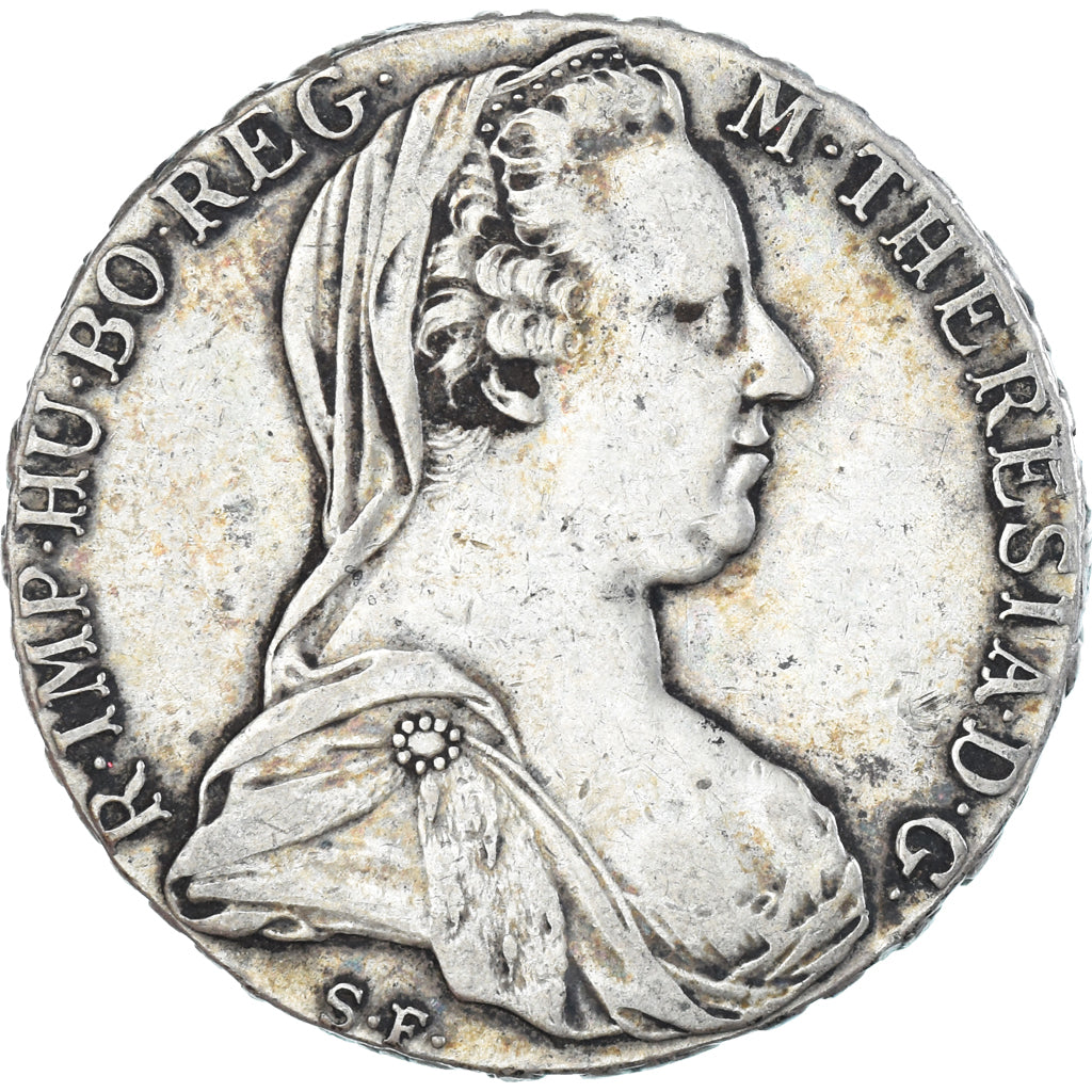 Coin, Austria, Joseph II, Thaler, 1780, EF(40-45), Silver, KM:T1