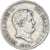 Moneda, Estados italianos, NAPLES, Ferdinando II, 120 Grana, 1854, BC+, Plata