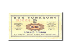 Poland, 10 Cents, 1969, Undated, KM:FX24, VF(20-25)