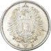 Moeda, ALEMANHA - IMPÉRIO, Wilhelm I, 20 Pfennig, 1874, Munich, MS(63), Prata
