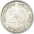 Moneda, ALEMANIA - IMPERIO, Wilhelm I, 20 Pfennig, 1874, Munich, SC, Plata, KM:5