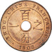 Coin, FRENCH INDO-CHINA, Cent, 1908, Paris, MS(60-62), Bronze, KM:12.1