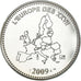 França, medalha, L'Europe des XXVII, 10 Ans de l'Euro, Politics, 2009, MS(64)