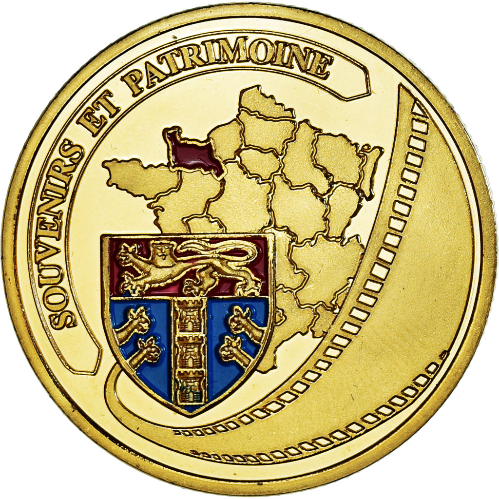 France, Jeton, Jeton Touristique, Deauville - Casino, Souvenirs et Patrimoine