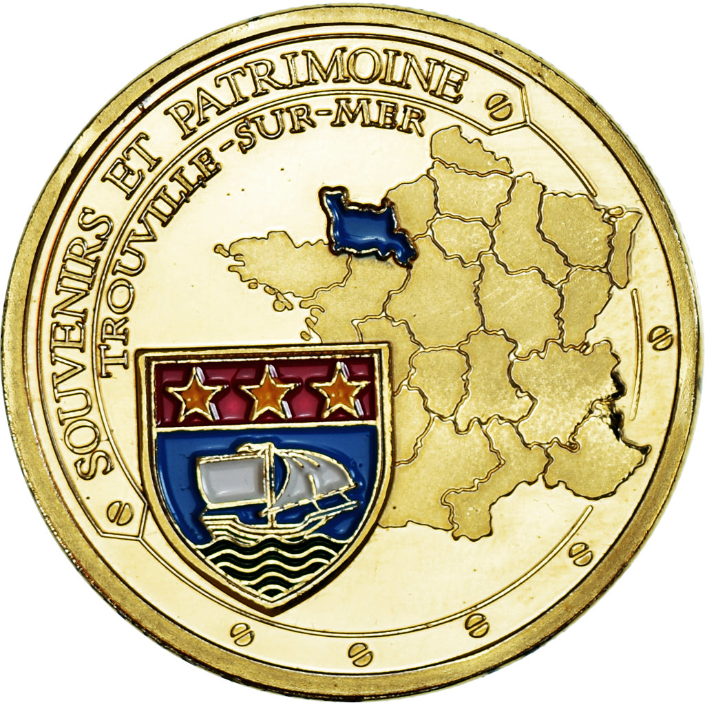 France, Token, Touristic token, Trouville-sur-Mer - La Poissonnerie, Souvenirs