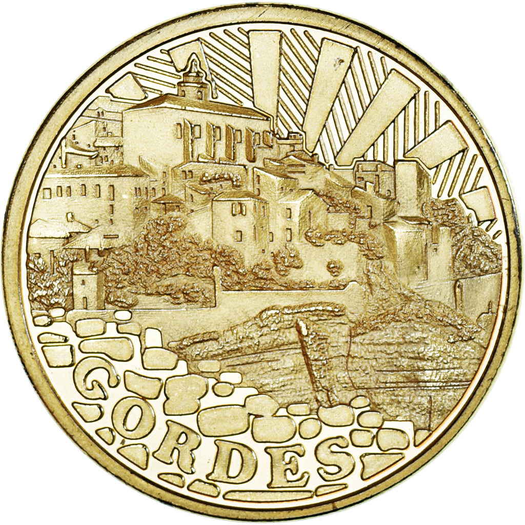 France, Token, Touristic token, Le Vaucluse - Gordes, Souvenirs et Patrimoine