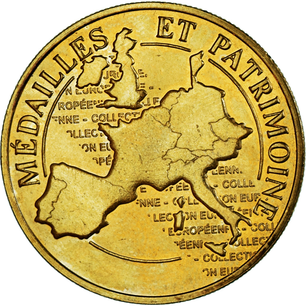 France, Token, Touristic token, Aigues-Mortes - Notre Dame des Sablons