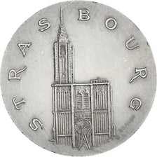 France, Medal, Cathédrale de Strasbourg, AU(55-58), Nickel