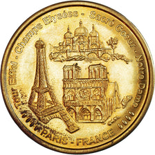 France, Medal, Médaille Souvenir, PARIS, MS(60-62), Copper-nickel Aluminium