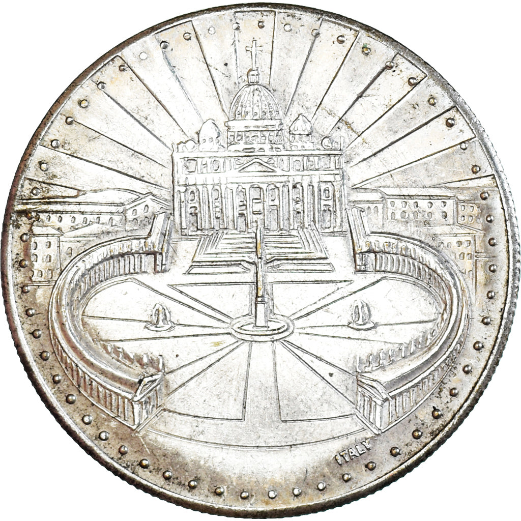 Vatican, Medal, Jean-Paul II, Religions & beliefs, AU(55-58), Silvered bronze