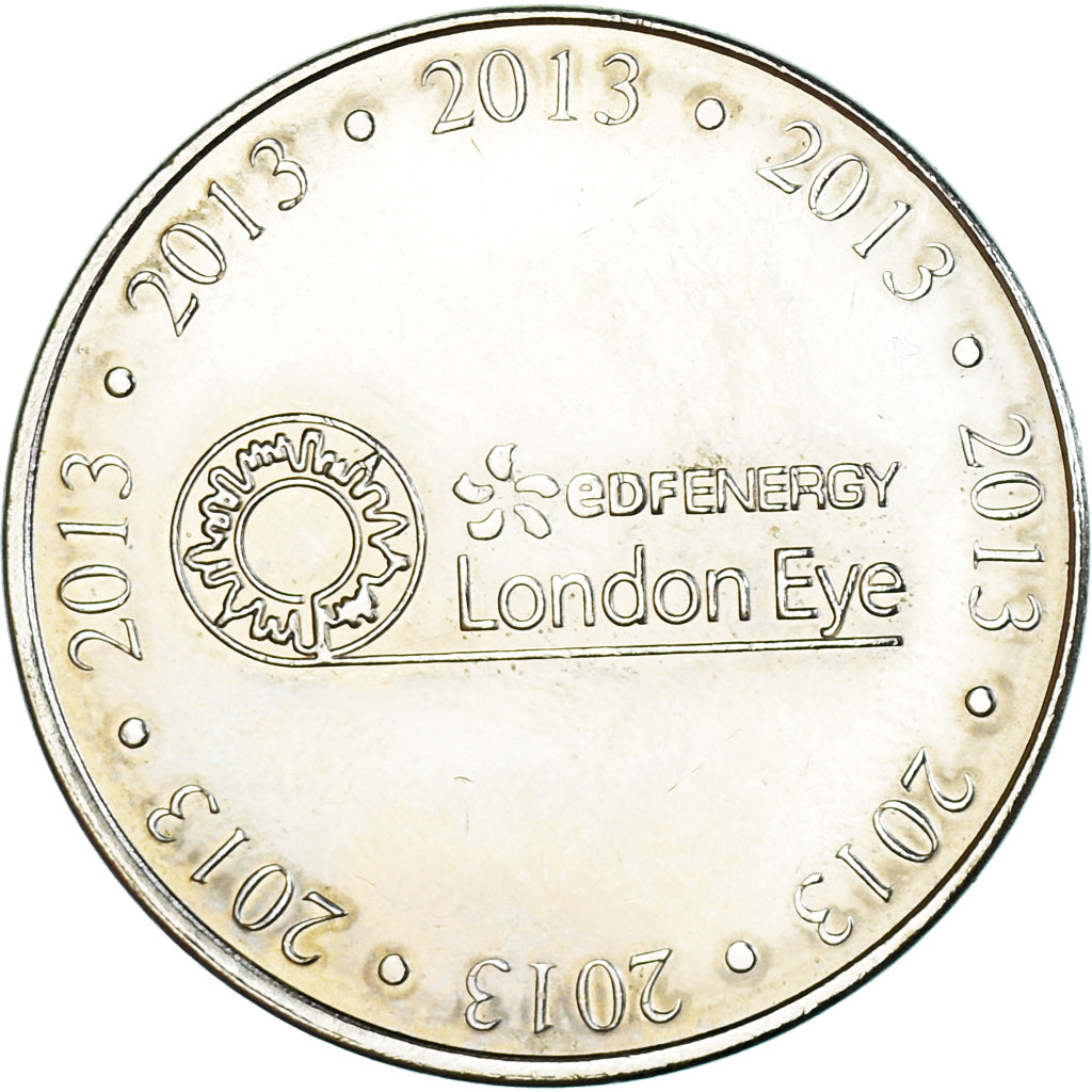 Zjednoczone Królestwo Wielkiej Brytanii, Token, London Eye, 2013, AU(50-53)