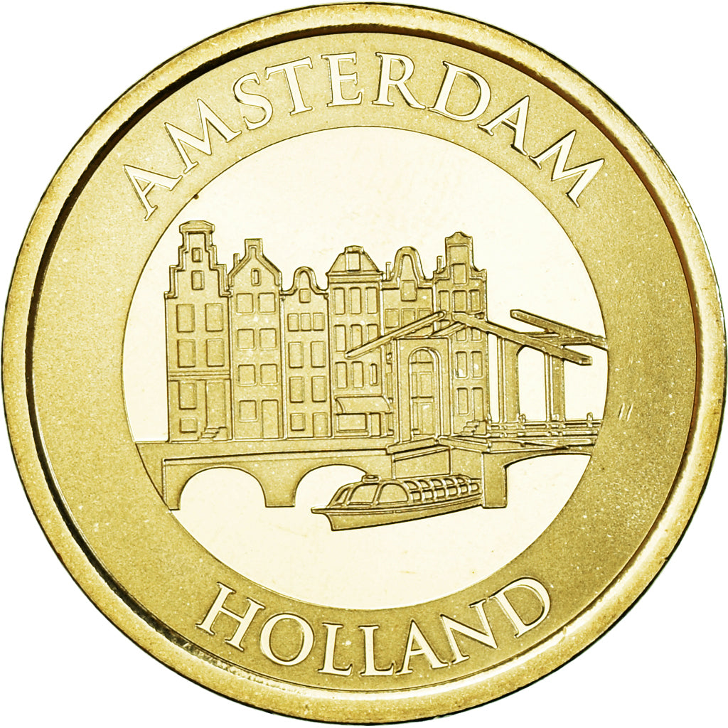 Paesi Bassi, medaglia, Amsterdam, SPL, Rame-nichel