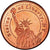 Estados Unidos da América, ., Statue of Liberty, Token, MS(63), Cobre