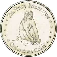 Gibraltar, medalla, Gibraltar - The Rock - Barbary Macaque, 2004, Collectors