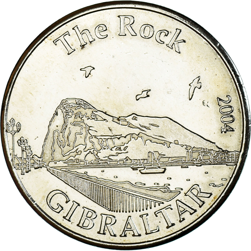 Gibraltar, medalla, Gibraltar - The Rock - Barbary Macaque, 2004, Collectors