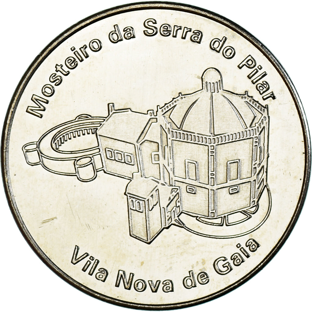 Portogallo, medaglia, Mosteiro da Serra do Pilar, 2014, Collectors Coin, SPL-