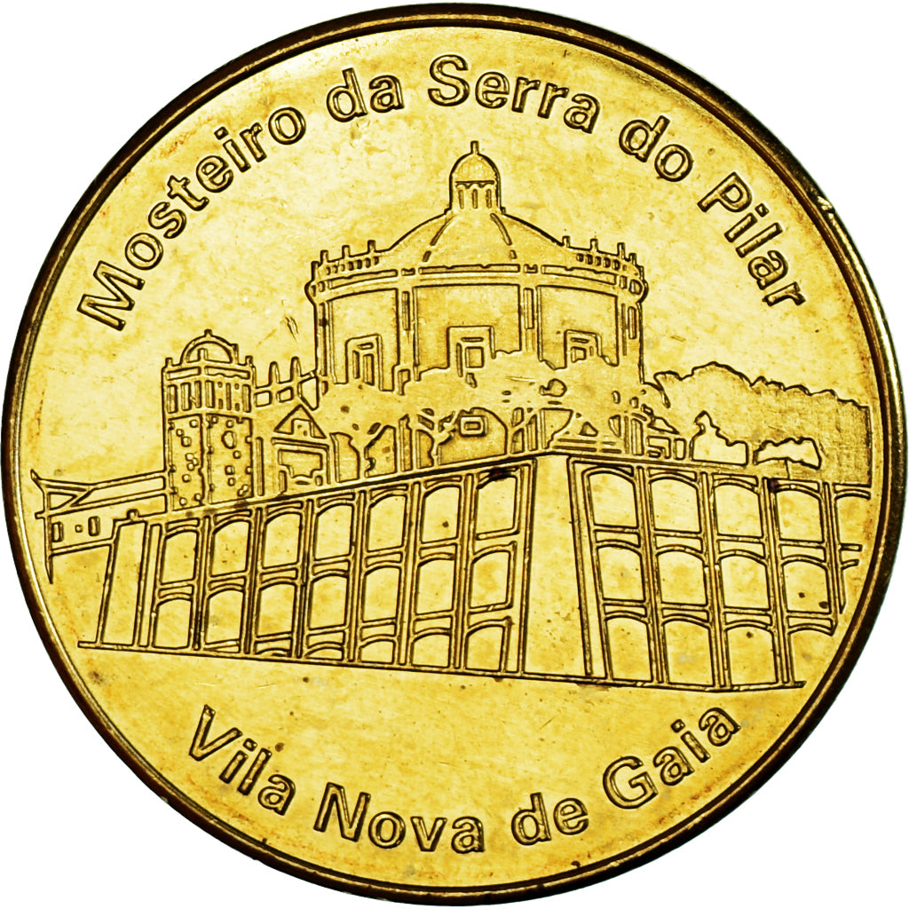 Portogallo, medaglia, Mosteiro da Serra do Pilar, 2014, Collectors Coin, SPL-