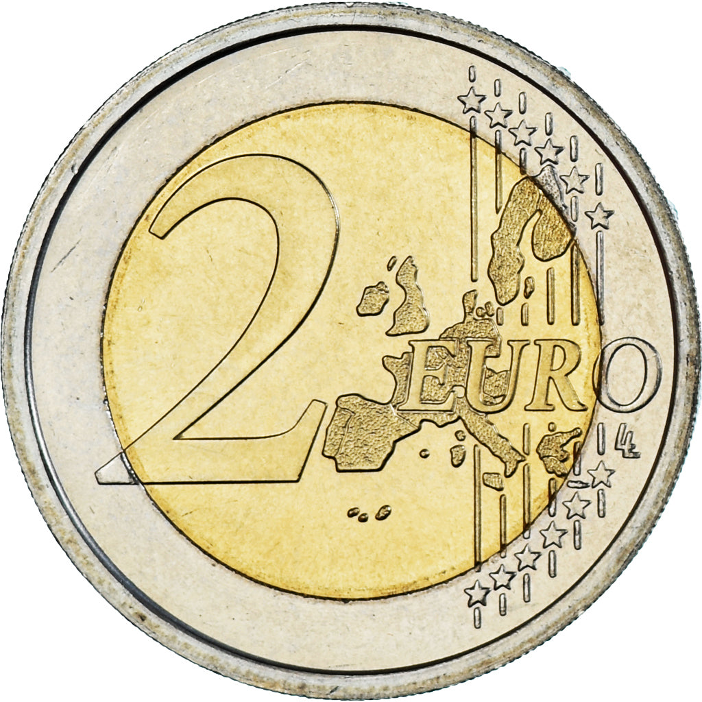 VATICAN CITY, 2 Euro, 2005, Rome, MS(64), Bi-Metallic, KM:348