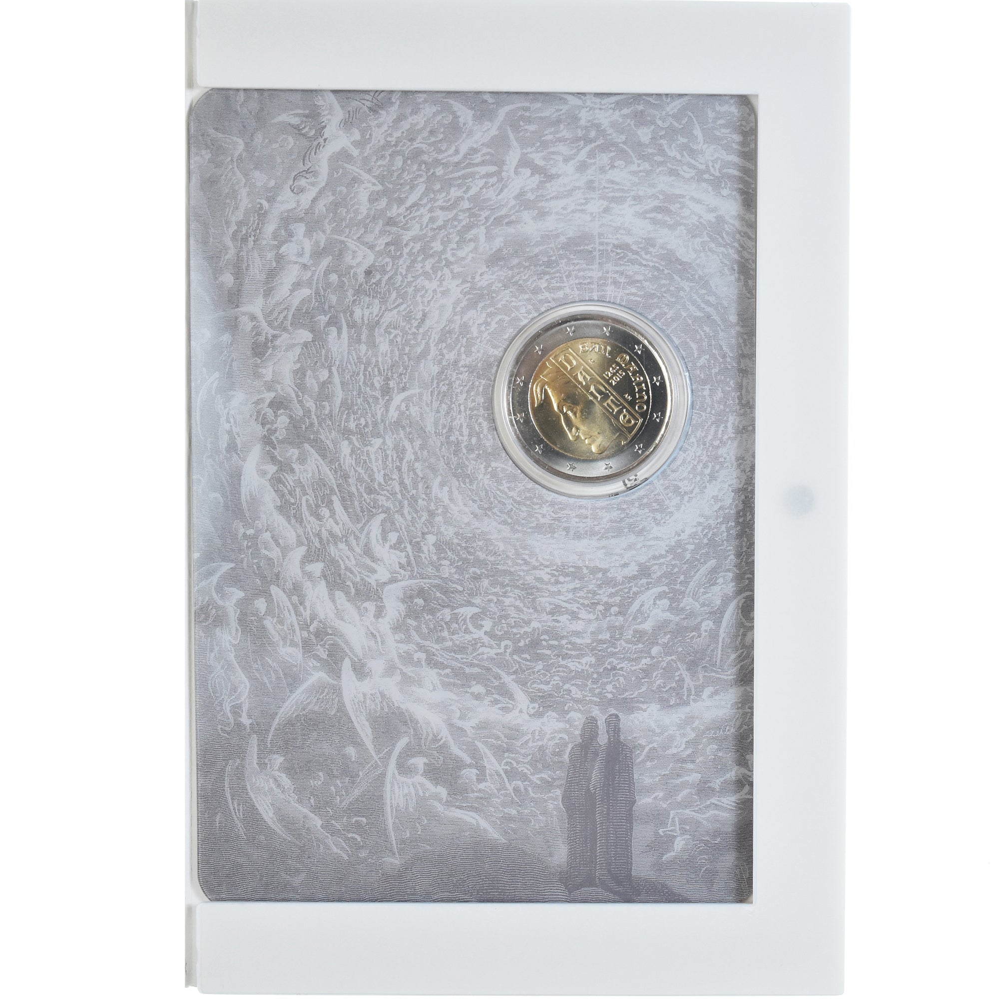 San Marino, 2 Euro, 750ème Anniversaire De La Naissance De Dante, 2015, Rome