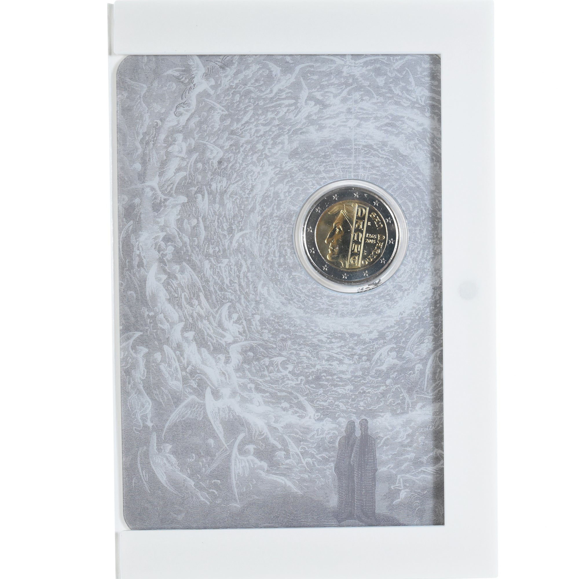 San Marino, 2 Euro, 750ème Anniversaire De La Naissance De Dante, 2015, Rome