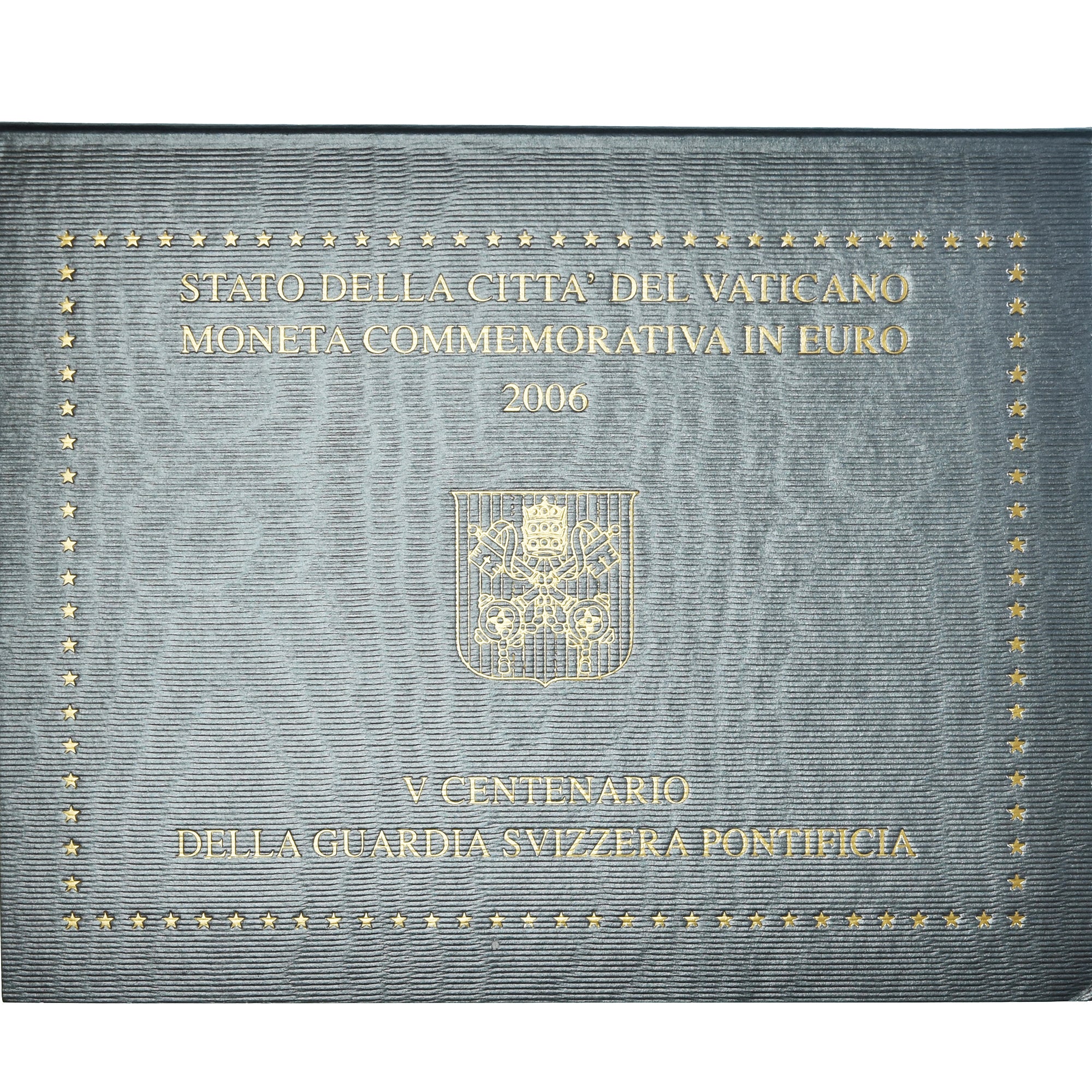 Vatican, 2 Euro, 500 ans de la Garde Suisse Pontificale, 2006, MS(65-70)