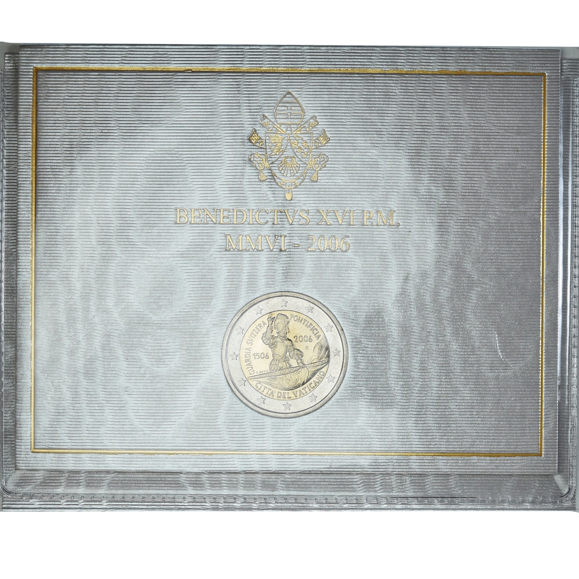 Vatican, 2 Euro, 500 ans de la Garde Suisse Pontificale, 2006, MS(65-70)