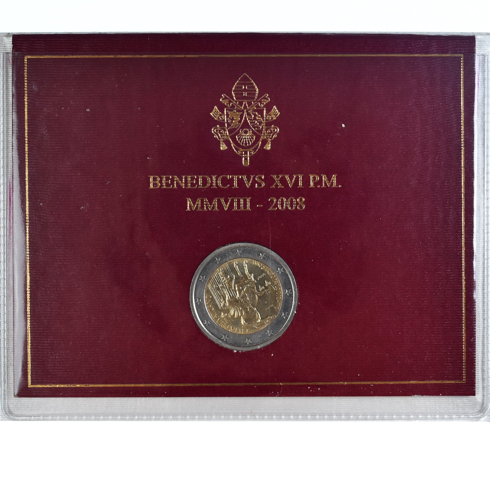 Vatican, 2 Euro, Année de Saint Paul, 2008, MS(65-70), Bi-Metallic