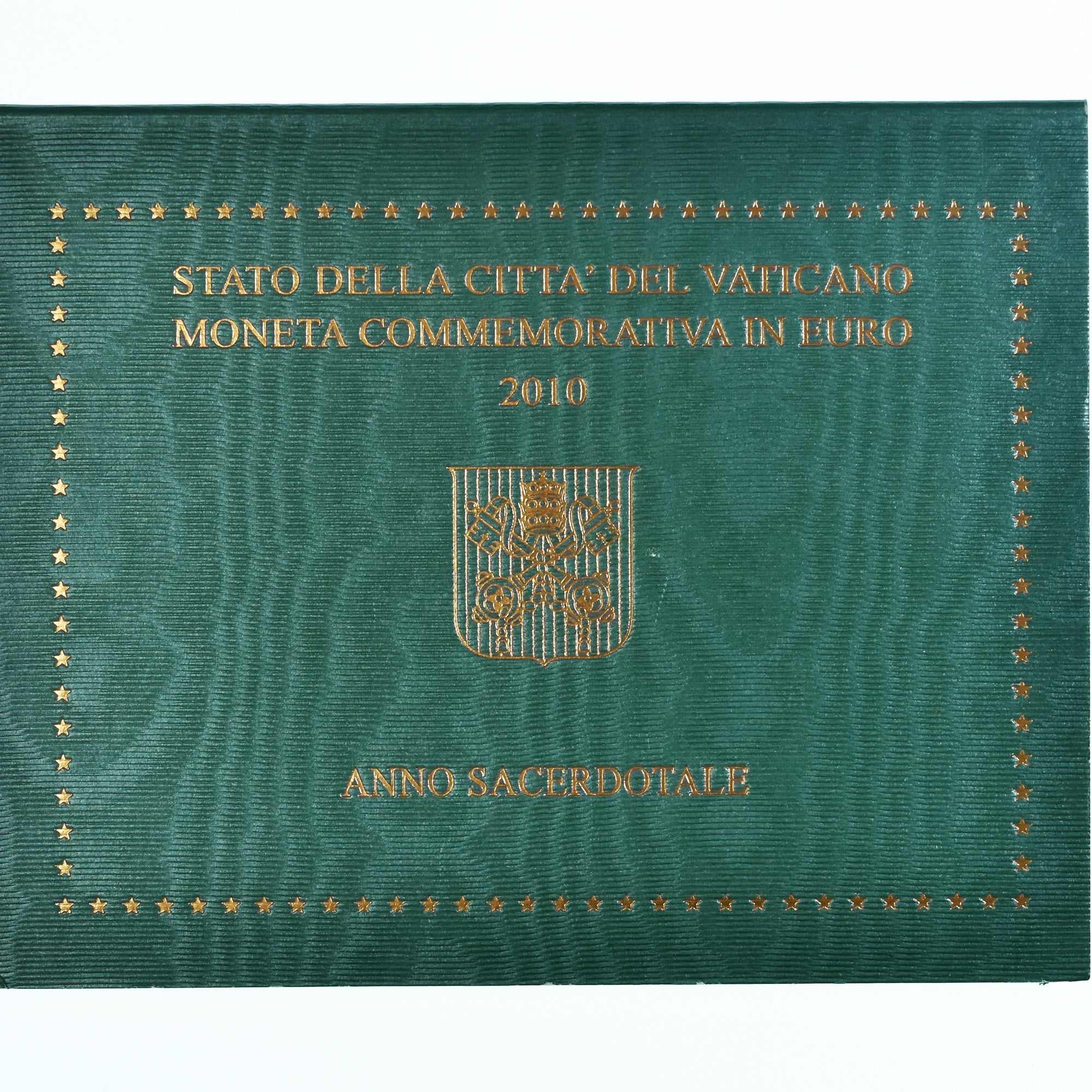 Vatican, 2 Euro, Benoit XVI - année sacerdotale, 2010, Rome, MS(65-70)