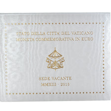 Vaticano, 2 Euro, Siège Vacant, 2013, MS(65-70), N/D