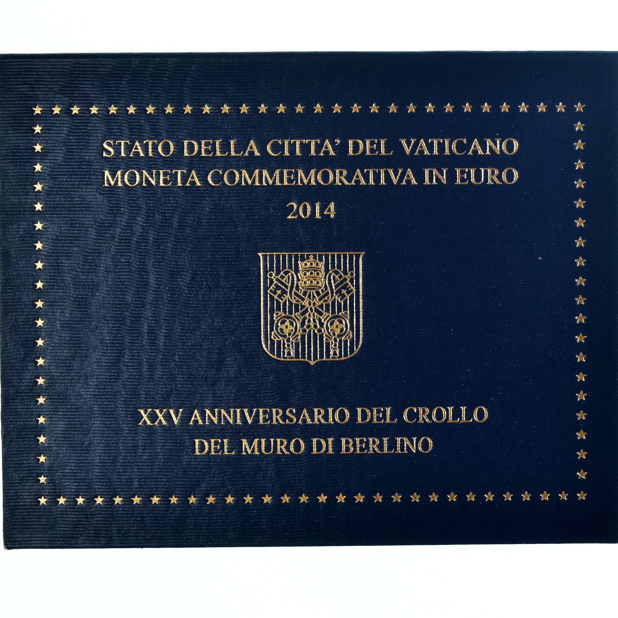 Vatican, 2 Euro, 25ème anniversaire de la chute du mur, 2014, Rome, Pape