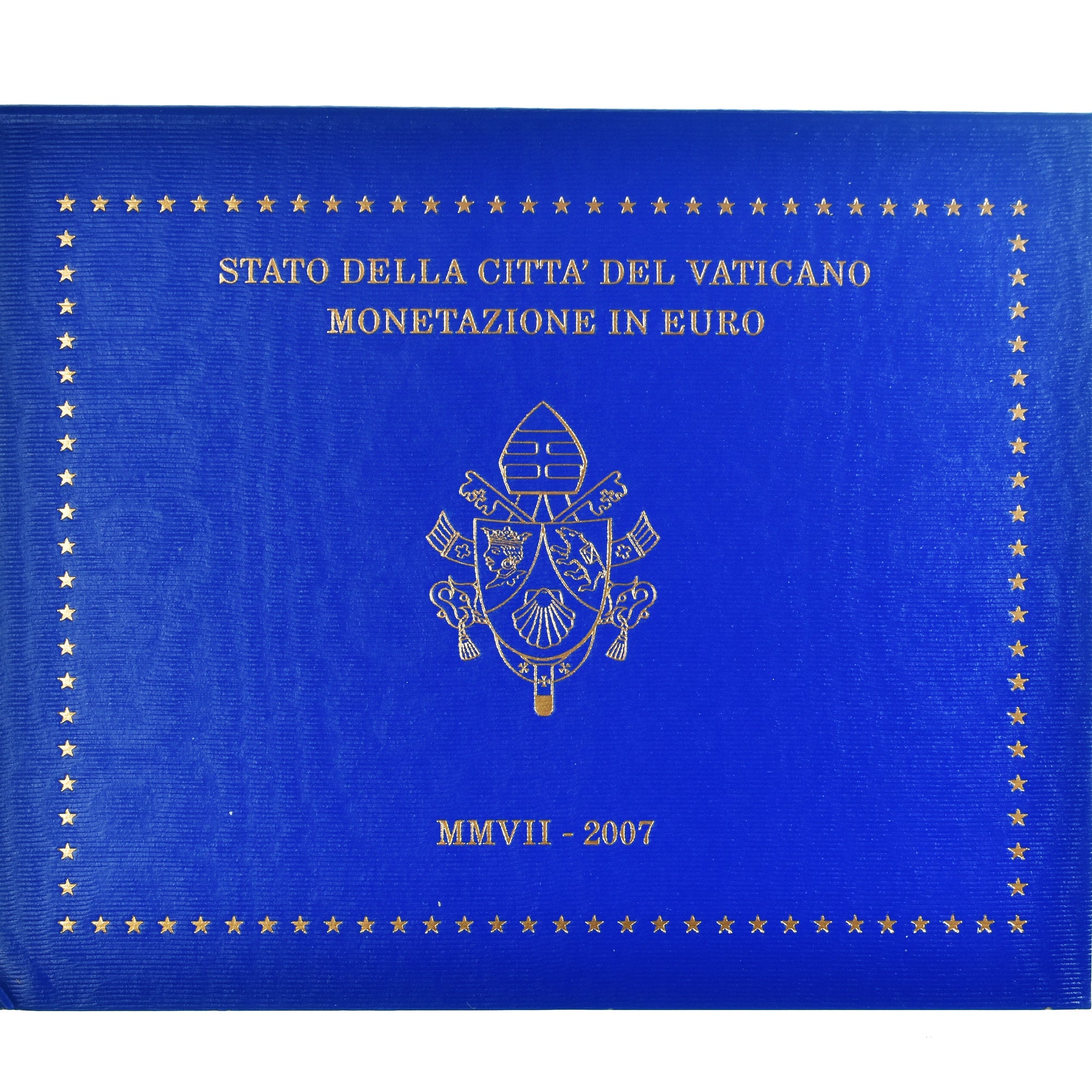 Vaticano, Euro-Set, 2007, Rome, Rome, Benoit XVI.FDC BU, FDC, N.C.